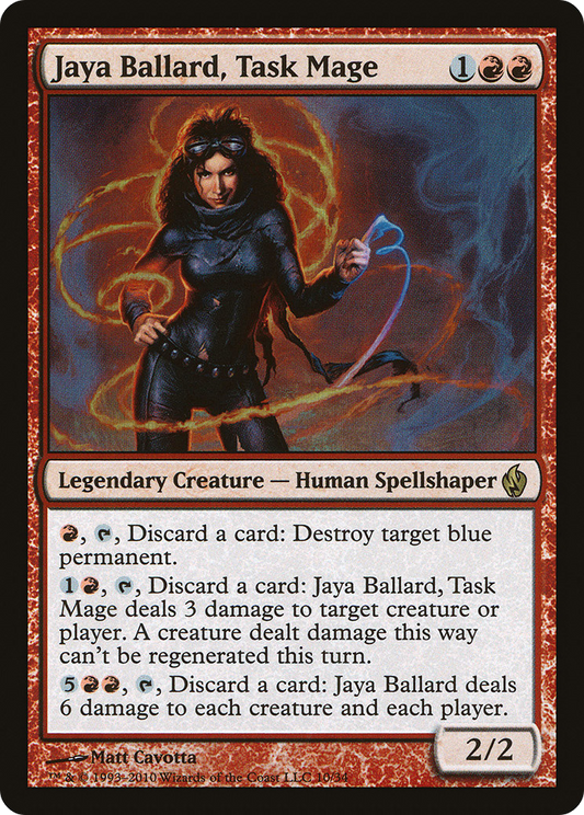 Jaya Ballard, Task Mage (PD2-010) - Premium Deck Series: Fire and Lightning Foil