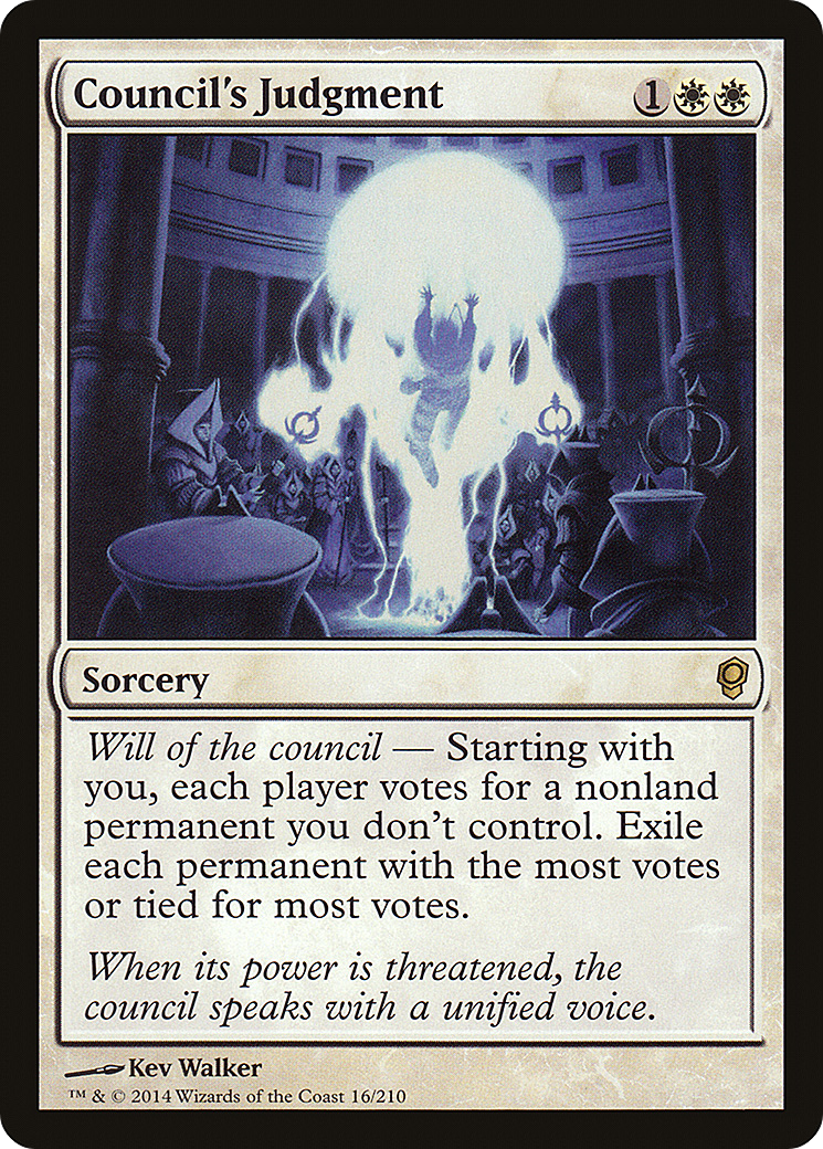 Council's Judgment (CNS-016) - Conspiracy Foil