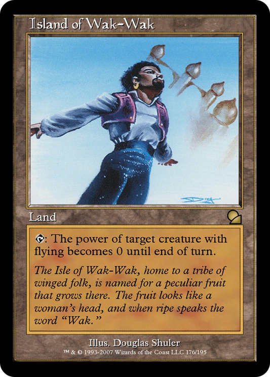 Island of Wak-Wak (ME1-176) - Masters Edition Foil