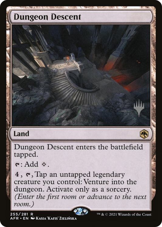 Dungeon Descent (PPAFR-255) - Adventures in the Forgotten Realms Promos (Promo Pack)