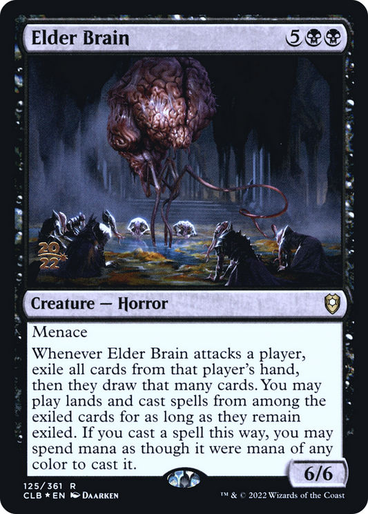 Elder Brain (PRE-125S) - Battle for Baldur's Gate Promos (Prerelease) Foil