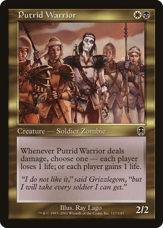 Putrid Warrior (APC-117) - Apocalypse Foil