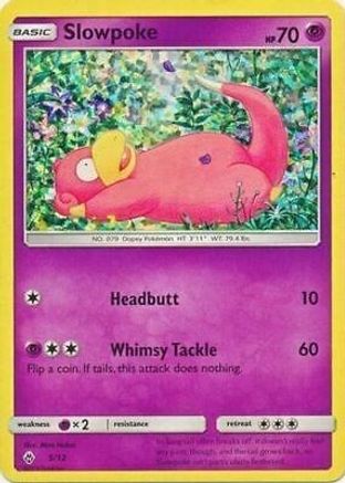 Slowpoke 5/12 - McDonalds Collection 2018 Holofoil