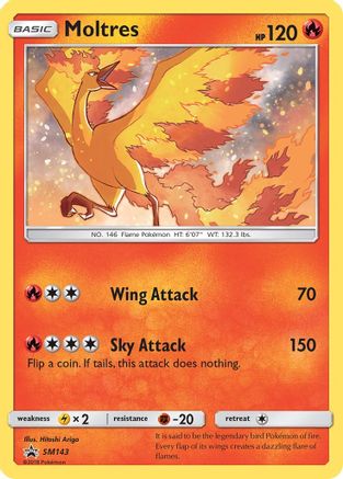 Moltres (SM143/248) - SM Promos Holofoil - Promo