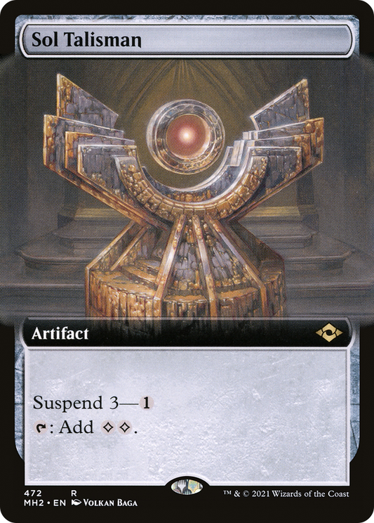 Sol Talisman (MH2-472) - Modern Horizons 2: (Extended Art) Foil