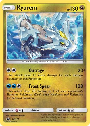 Kyurem (SM142/248) - SM Promos Holofoil - Promo