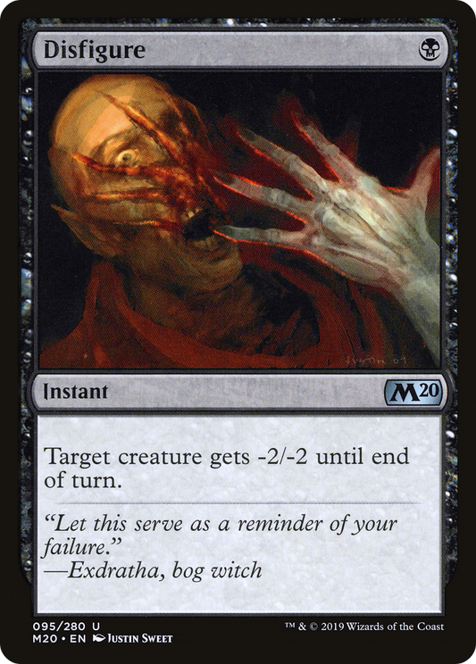 Disfigure (M20-095) - Core Set 2020