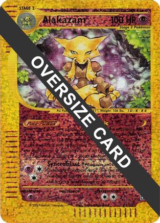 Alakazam (Box Topper) 1 - Jumbo Cards Reverse Holofoil