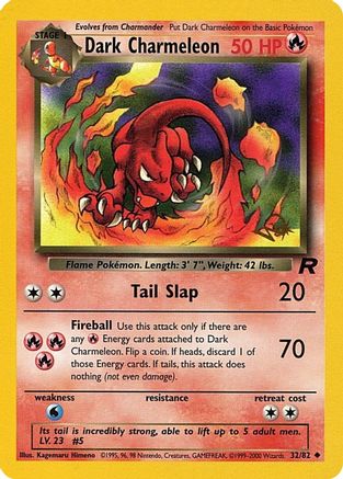 Dark Charmeleon [W Stamped] 32 - WoTC Promo