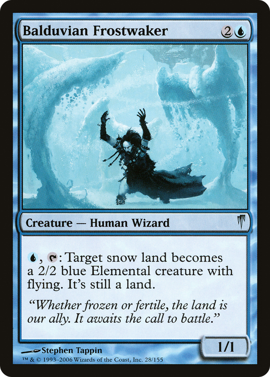 Balduvian Frostwaker (CSP-028) - Coldsnap