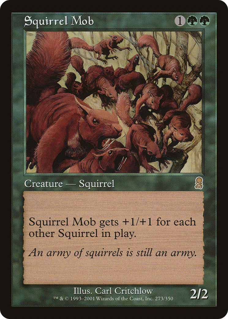 Squirrel Mob (ODY-273) - Odyssey