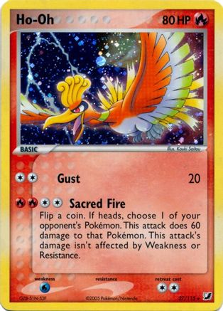 Ho-Oh - 27/115 (Cosmos Holo) 27 - Deck Exclusives Holofoil