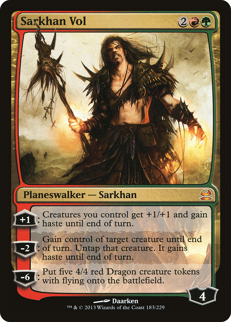 Sarkhan Vol (MMA-183) - Modern Masters Foil