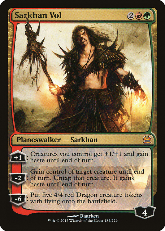 Sarkhan Vol (MMA-183) - Modern Masters Foil