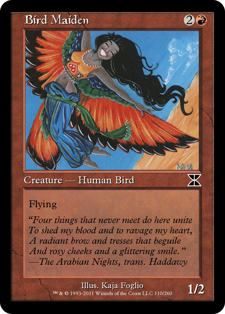 Bird Maiden (ME4-110) - Masters Edition IV Foil