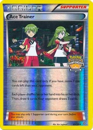 Ace Trainer (Regional Championships) [Staff] (69/98) - League & Championship Cards Reverse Holofoil - Promo