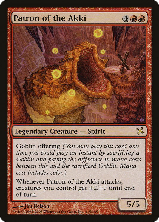 Patron of the Akki (BOK-115) - Betrayers of Kamigawa