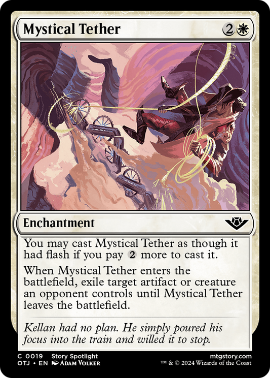Mystical Tether (OTJ-019) - Outlaws of Thunder Junction Foil