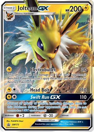 Jolteon GX (SM173/248) - SM Promos Holofoil - Promo