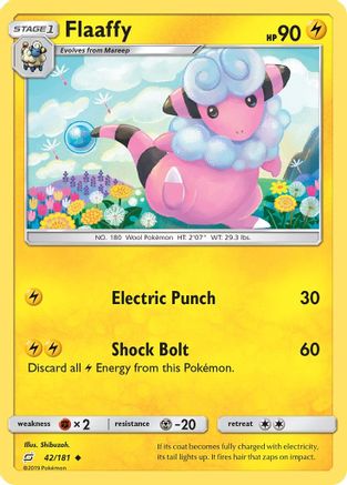 Flaaffy (42/181) - SM  Team Up  - Uncommon
