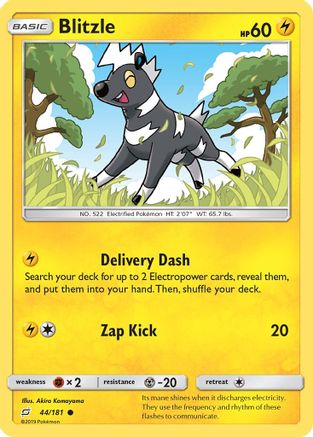 Blitzle (44/181) - SM  Team Up Reverse Holofoil - Common