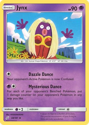 Jynx (68/181) - SM  Team Up  - Uncommon