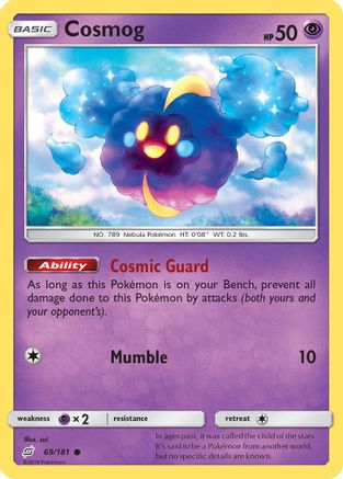 Cosmog (69/181) - SM  Team Up Reverse Holofoil - Common