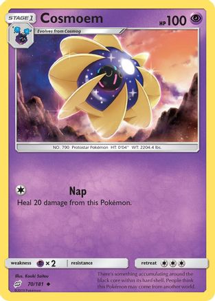 Cosmoem (70/181) - SM  Team Up Reverse Holofoil - Uncommon