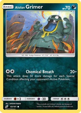 Alolan Grimer 83/181 - Team Up Reverse Holofoil