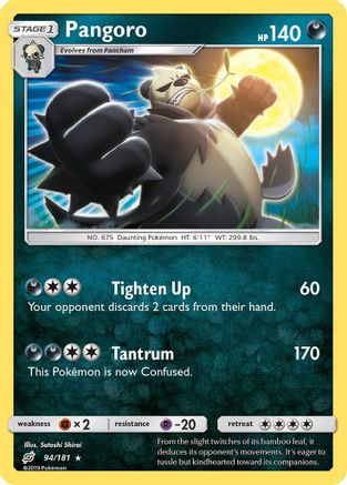 Pangoro (94/181) - SM  Team Up  - Rare