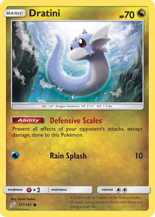 Dratini (117) 117/181 - SM  Team Up Normal - Common