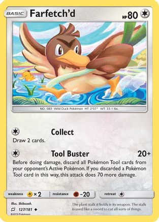 Farfetch'd 127/181 - SM  Team Up Normal - Uncommon