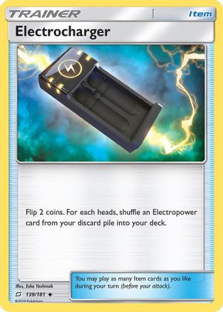 Electrocharger 139/181 - SM  Team Up Reverse Holofoil - Uncommon
