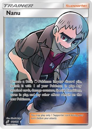 Nanu (Full Art) (179/181) - SM  Team Up Holofoil - Ultra Rare
