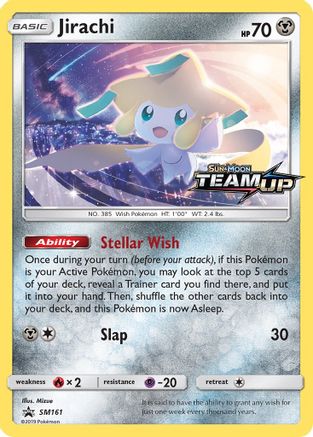 Jirachi (SM161/248) - SM Promos Holofoil - Promo