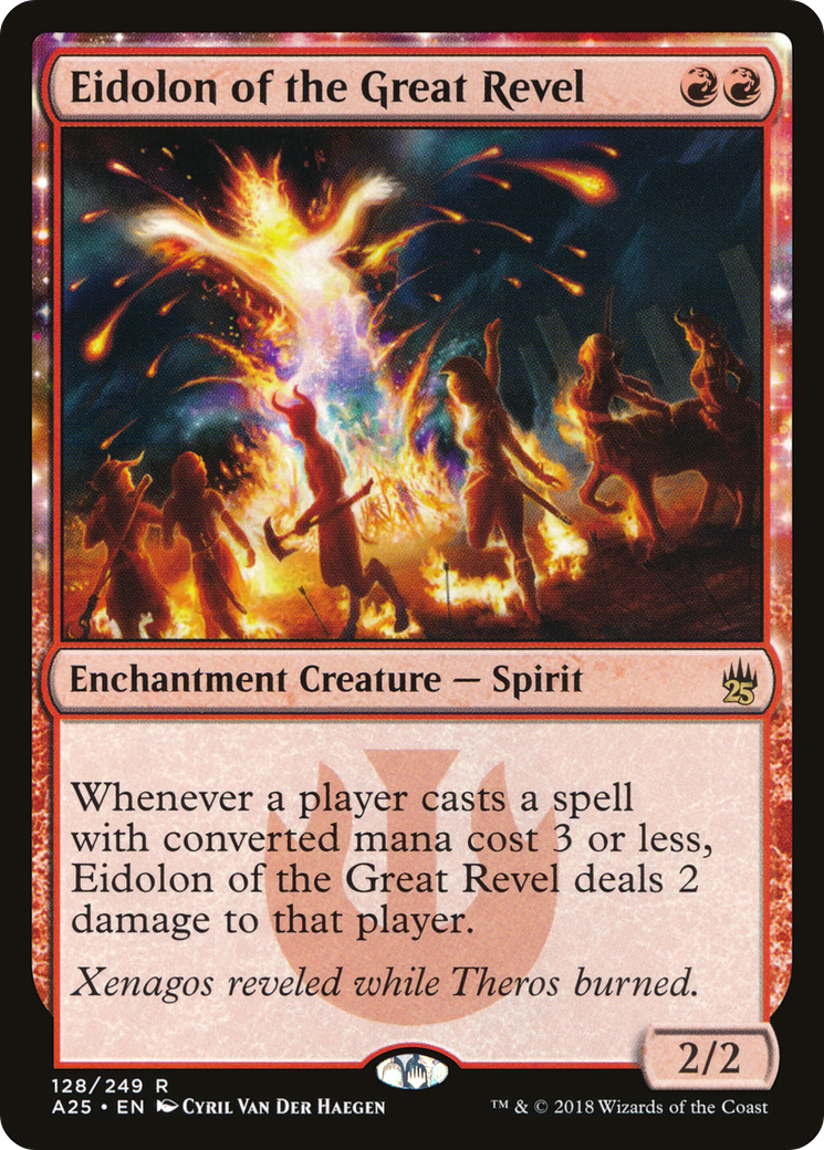 Eidolon of the Great Revel (A25-128) - Masters 25 Foil