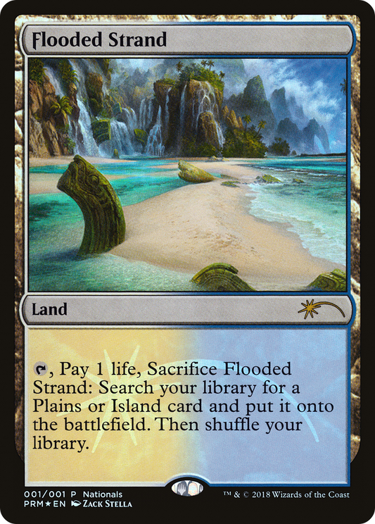 Flooded Strand (PNAT-2018) - Nationals Promos Foil