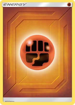 Fighting Energy (2019 Unnumbered) - SM  Team Up Reverse Holofoil - Common