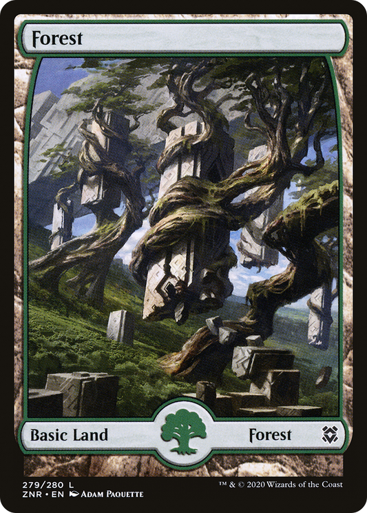 Forest (ZNR-279) - Zendikar Rising: (Full Art)