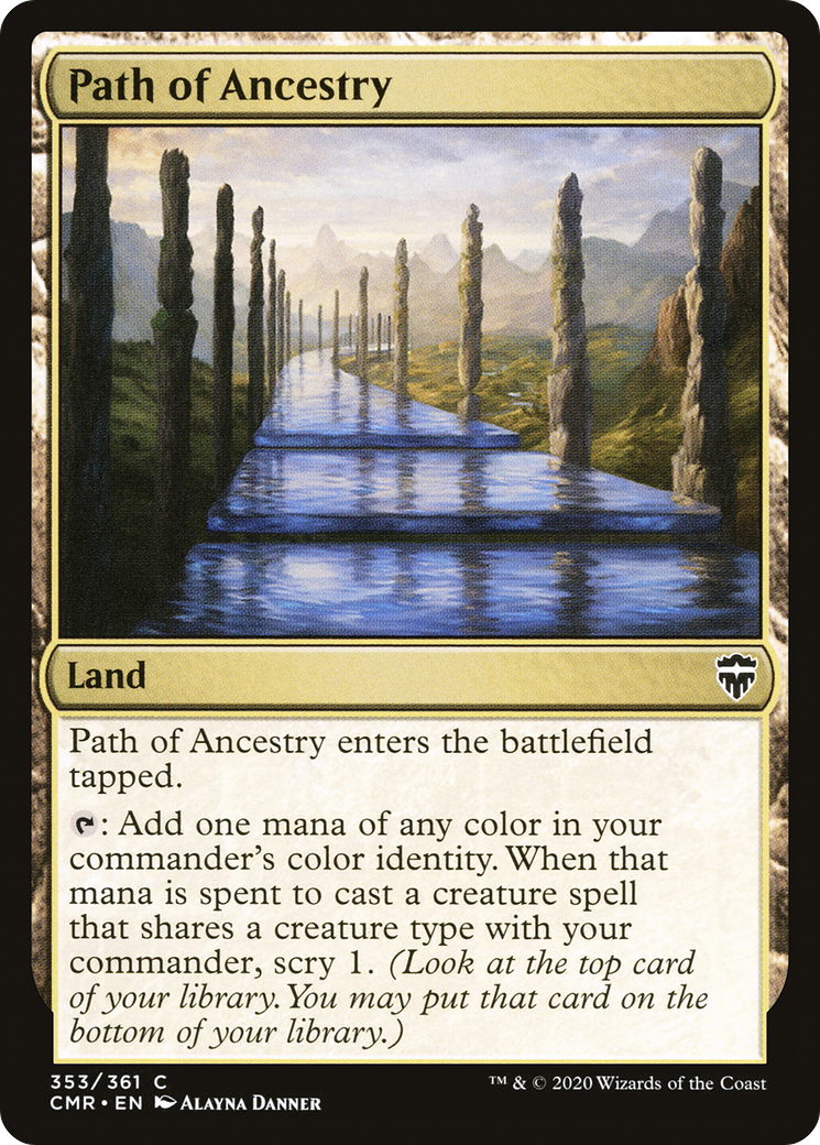 Path of Ancestry (CMR-353) - Commander Legends Foil