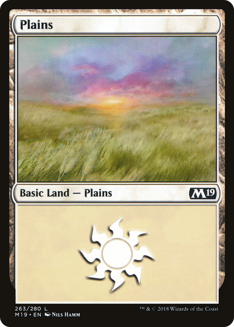 Plains (M19-263) - Core Set 2019