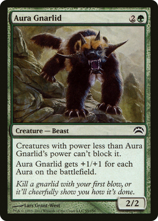 Aura Gnarlid (PC2-055) - Planechase 2012