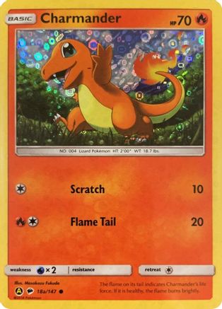 Charmander - 18a/147 (General Mills Promo) 18a - Miscellaneous Cards & Products Holofoil