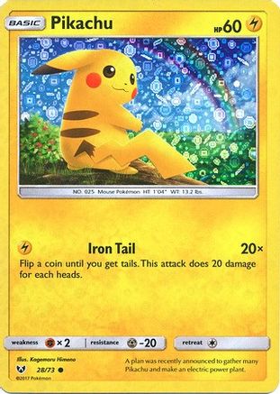 Pikachu - 28/73 (General Mills) 28 - Miscellaneous Cards & Products Holofoil