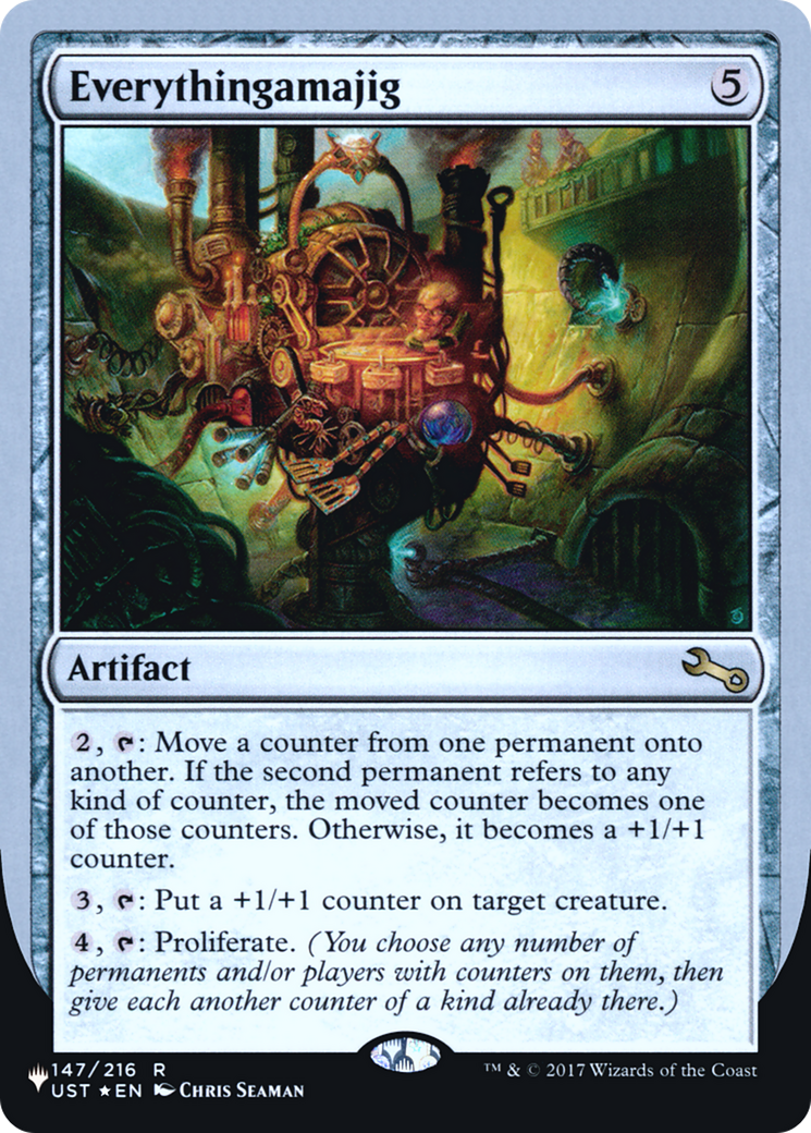 Everythingamajig (ULST-055) - The List (Unfinity Foil Edition) Foil