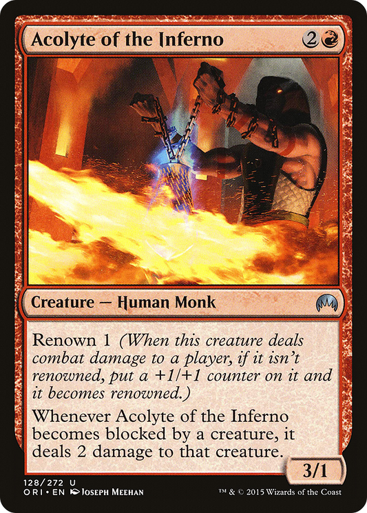 Acolyte of the Inferno (ORI-128) - Magic Origins