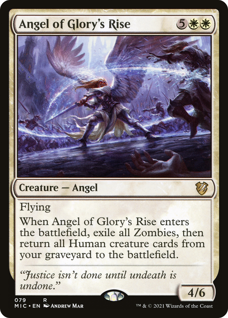 Angel of Glory's Rise (MIC-079) - Midnight Hunt Commander