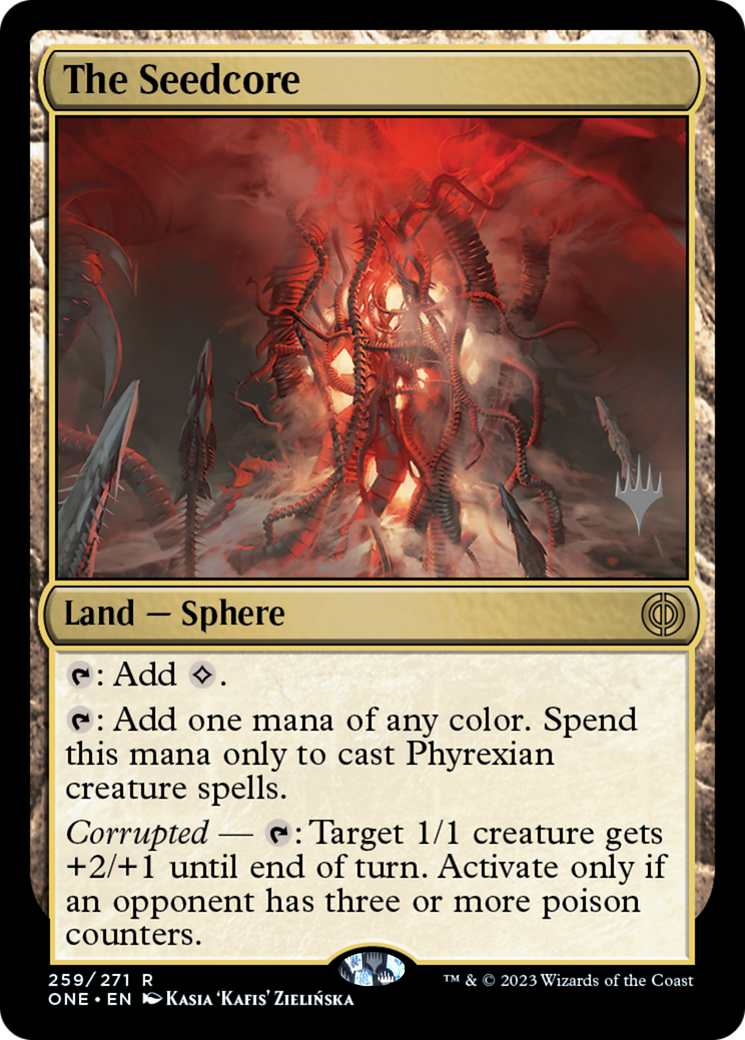 The Seedcore (PONE-259P) - Phyrexia: All Will Be One Promos Foil