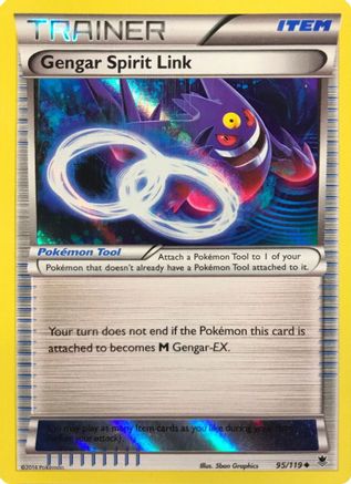 Gengar Spirit Link - 95/119 (Alternate Holo) (Gamestop Exclusive) 95 - Miscellaneous Cards & Products