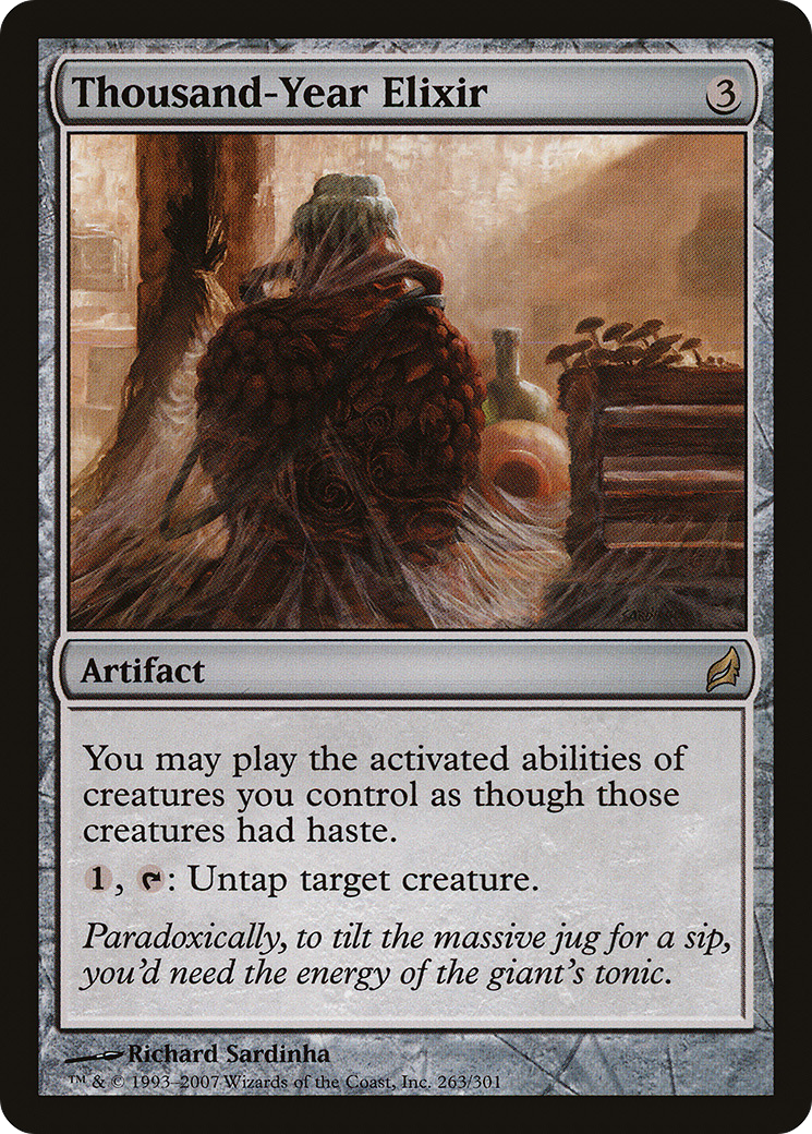 Thousand-Year Elixir (LRW-263) - Lorwyn Foil